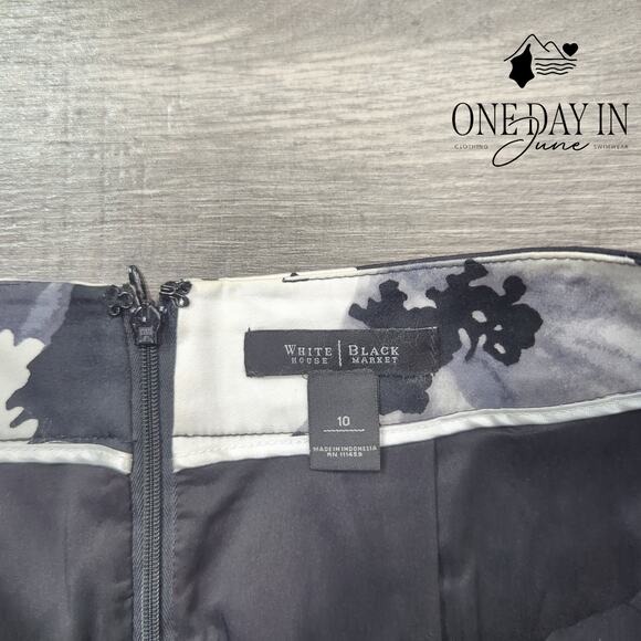 White House Black Market A Line Skirt Size 10 - Picture 2 of 5